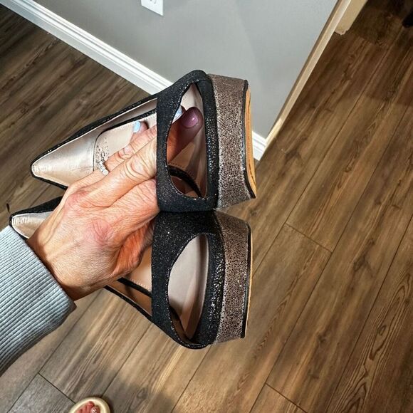 Vince Camuto Paloma 9.5 Sparkly Platform Heels - Picture 7 of 7